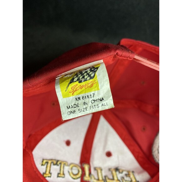 Vintage 90s McDonald's Racing Team Bill Elliot 94 Promo Snapback Hat Red 1995 - Picture 7 of 8